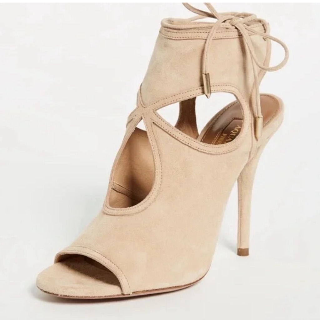 Aquazzura Suede Sandals 38